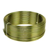 Product Aluminum wire Ø2mm olive green 500g (60m)