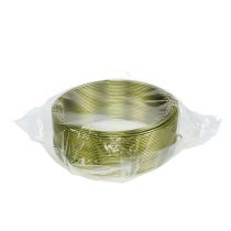 Product Aluminium wire Olive 2mm 500g - Flexible and malleable for DIY projects, crafts and floristry