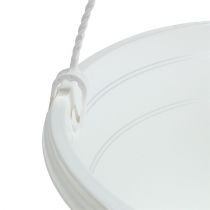 Product Flower basket 25cm white