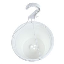 Product Flower basket 25cm white