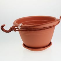 Product Hanging basket Galicia Ø30cm terracotta