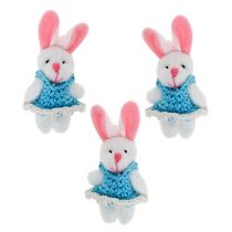 Product Pendant Bunny 5,5cm Blue 9pcs