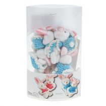 Product Pendant Bunny 5,5cm Blue 9pcs