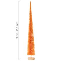 Product Artificial Christmas tree decoration on a wooden base, 60cm