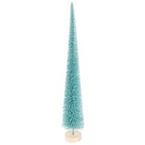 Product Artificial Christmas tree, slim, with wooden base, 40cm