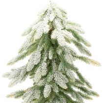 Product Artificial fir tree with snow decoration, winter and Christmas, 95cm
