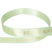 Product Happy Birthday ribbon for decorative gift wrapping, 18m