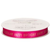 Product Happy Birthday gift ribbon with festive lettering for decorating birthday gifts, 18m