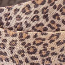 Product Decorative Leopard Print Ribbon Polyester 25mm x 18m