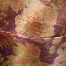 Product Organza Ribbon with Autumn Floral Design 40mm x 15m