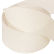 Product Decorative Velvet Ribbon 40mm x 20m Cream for Crafts and Gift Wrapping