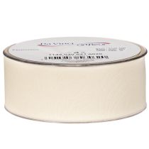 Product Decorative Velvet Ribbon 40mm x 20m Cream for Crafts and Gift Wrapping