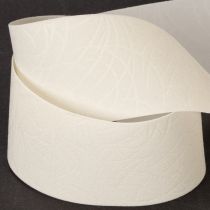 Product Decorative Velvet Ribbon 40mm x 20m Cream for Crafts and Gift Wrapping