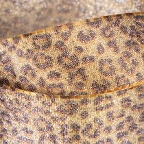 Product Leopard Print Ribbon 25mm x 20m for Indoor Decorations and Crafts
