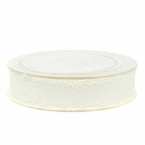 Product Lace ribbon, cream, 26mm, 20m