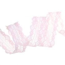 Product Lace band with wave edge Rosa 25mm 20m