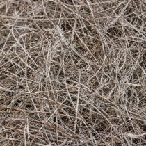 Product Craft material palm fibers white washed palmyra palm 1kg