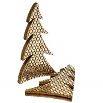 Product Decoration to control fir wood gold 4cm 48pcs