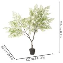 Product Artificial Tree with Delicate Leaves 120 cm for Indoor Decoration
