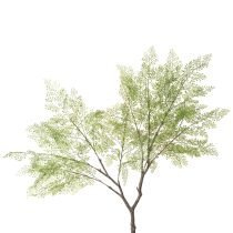 Product Artificial Tree with Delicate Leaves, 120 cm, Green and Brown