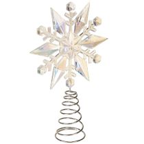 Product Tree top Christmas snowflake decoration Ø14.5cm