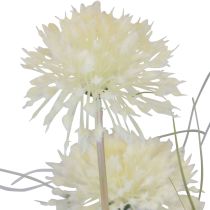 Product Artificial flowers ball flower allium ornamental onion artificial white 90cm