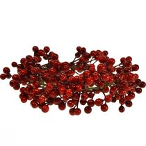 Product Berry wreath red artificial plants red Christmas Ø20cm