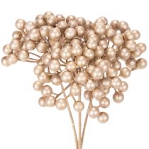 Product Künstlicher Berry Stem Champagne 28cm Decorative Set of 3