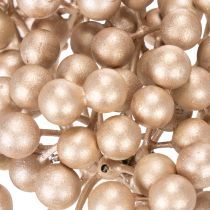 Product **Artificial Champagne-Coloured Berry Stems Set of 3 for Decoration 28cm**
```html
<h2>Decorative Artificial Champagne-Coloured Berry Stems</h2>
<p>These artificial berry stems in champagne colour are a versatile and stylish addition to your seasonal ho
