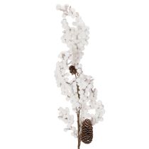 Product Kunstzweig with White Berries and Natural Pinecones, 60cm