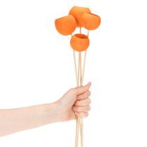 Product Bell Cup Mix on a stick orange 15 pcs