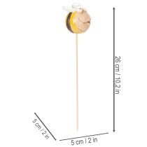 Product Garden stake bee outdoor decoration for the garden and balcony 26cm 4pcs