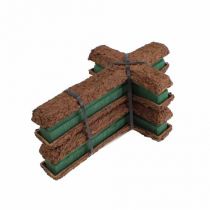 Product Floral foam cross small green 42cm 4 pcs funeral floristry