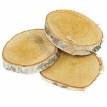 Birch slices round Ø11-13cm 12pcs