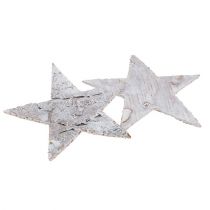 Product Birch Star white washed 6,5cm 36pcs