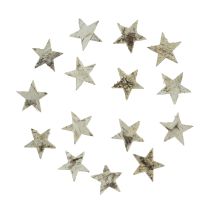 Product Scatter Decoration Christmas Stars Decoration Birch Stars 4cm 100 Pcs