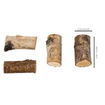 Product Birch Wood Chips with Bark for Crafting and Decoration, 3cm, 300g