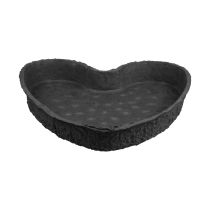 Product Oasis Black Biolit Plant Heart Plant Bowl Heart Black 34cm