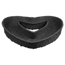 Product Oasis Black Biolit Plant Heart Open Black Plant Bowl 50cm