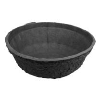Oasis Black Biolit Plant Bowl Black Flower Bowl Ø35cm