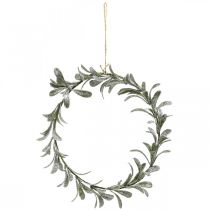 Door wreath mistletoe Christmas decoration wreath artificial Ø35cm