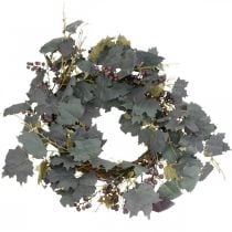 Decorative wreath vine leaves and grapes Autumn wreath grapevines Ø60cm