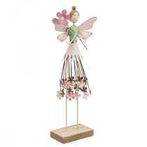 Blossom fairy table decoration spring metal decoration fairy pink H30cm