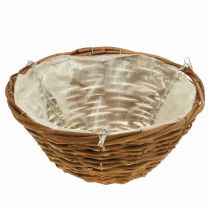 Product Hanging Basket Brown Hanging Basket Plant Basket Ø31cm 2pcs