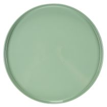 Product Green Metal Trophy-Shaped Decorative Bowl 30cm for Indoor Use