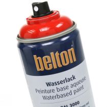 Belton free water-based paint red high gloss color spray fire red 400ml