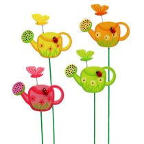 Flower plug watering can colorful garden plug spring decoration 16 pieces