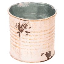 Product Flower pot decorative can salmon metal herb can Ø8cm H7.5cm