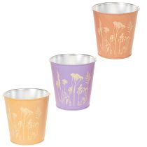 Product ProductName: Set of 3 Metal Flower Pots with Pastel Floral Design – 10cm  

ProductDescription:  
<div>  
<h2>Charming Pastel Metal Flower Pots for Home and Seasonal Decoration</h2>  
<p>Enhance your home with this set of three small metal flower pots fea