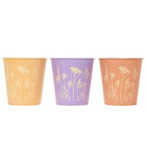 Product ProductName: Set of 3 Metal Flower Pots with Pastel Floral Design – 10cm
ProductDescription:
<div>
<h2>Charming Pastel Metal Flower Pots for Home and Seasonal Decoration</h2>
<p>Enhance your home with this set of three small metal flower pots fea
